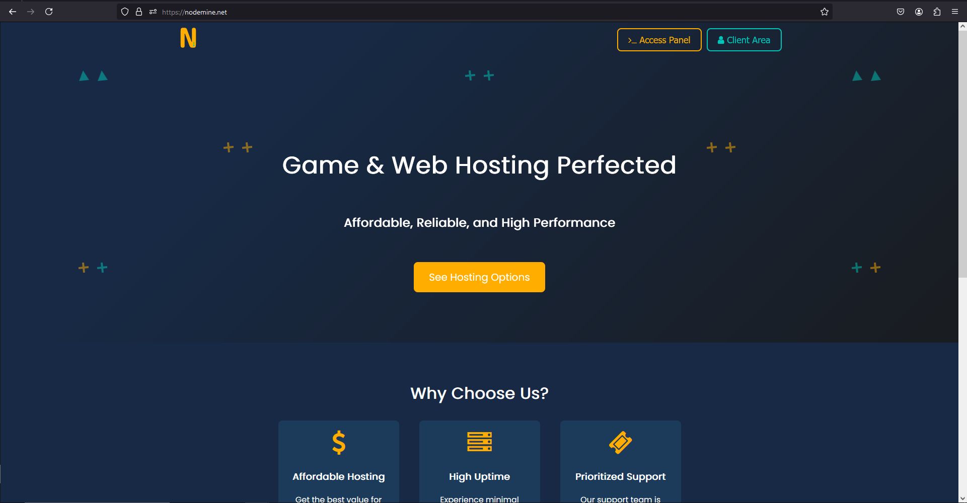 Nodemine Hosting